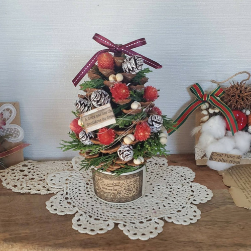 木の実セット　クリスマス花材　クールカラー 木の実セット クリスマス花材 クールカラー アレンジメント用品・資材