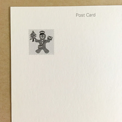 ジンジャーブレッドマン　ポストカード2枚セット 4枚目の画像
