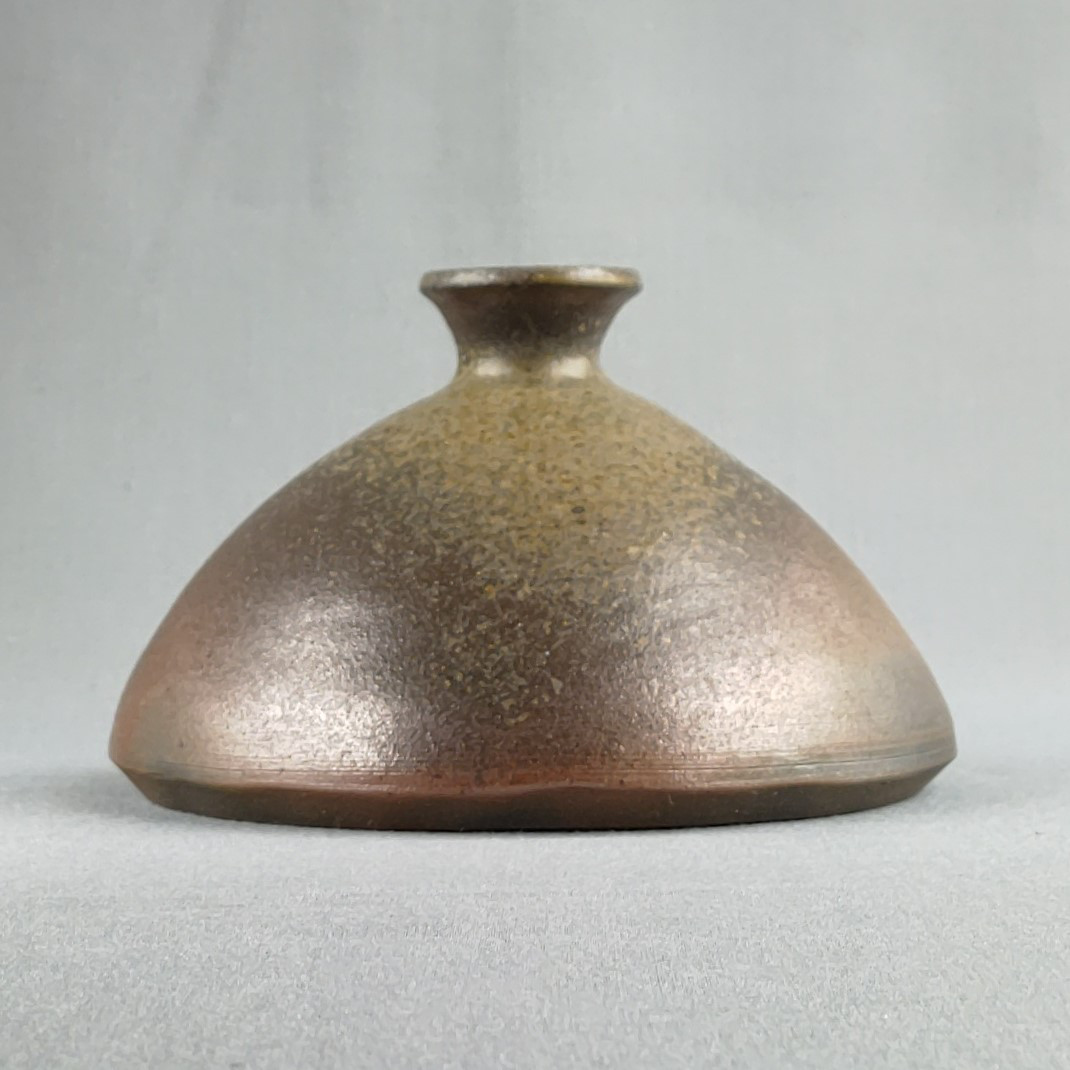 花入れ　焼締め　薪窯　【商品番号：00201】