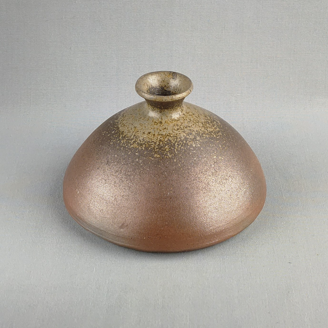 花入れ　焼締め　薪窯　【商品番号：00201】