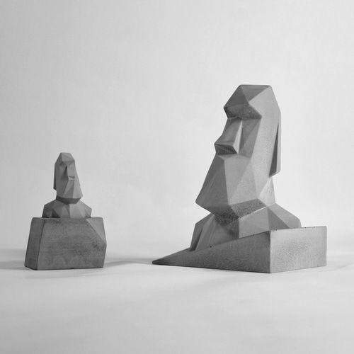 モアイ像 木彫り イースター島の民芸品 ミルタイティー