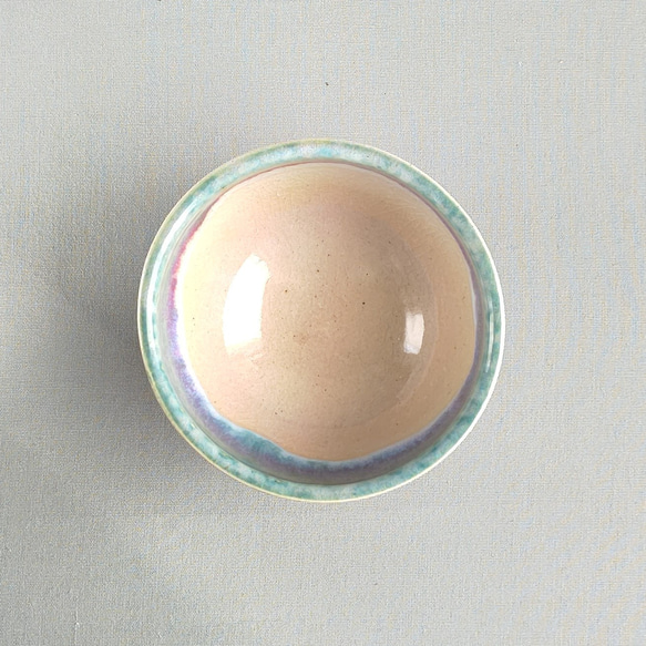 御飯茶碗　緑釉　【商品番号：00213】 5枚目の画像
