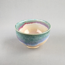 御飯茶碗　緑釉　【商品番号：00213】 2枚目の画像