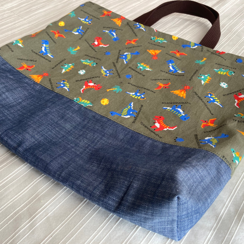 入園入学グッズ 6点セット 恐竜×デニム風 入園入学3点セット 昆虫