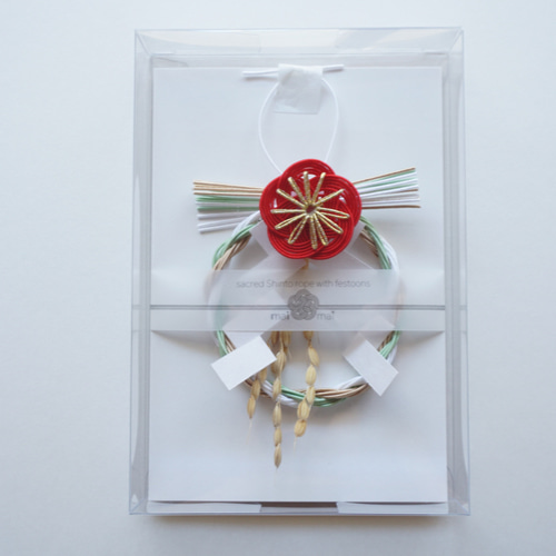 手のひらサイズのミニしめ飾り しめ縄・しめ飾り maimai 通販 15042143