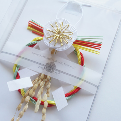 手のひらサイズのミニしめ飾り しめ縄・しめ飾り maimai 通販 15042143