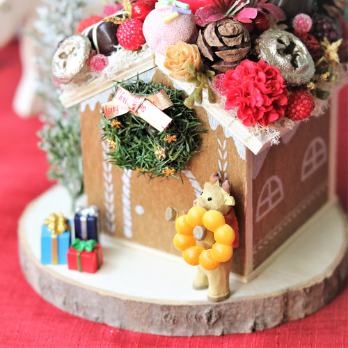 再販 クリスマスオブジェ【かわいいお菓子なクリスマス♪】置物