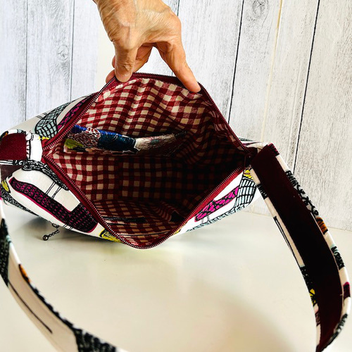 creema限定、ミナペルホネン、minglingの三日月ショルダー ショルダー