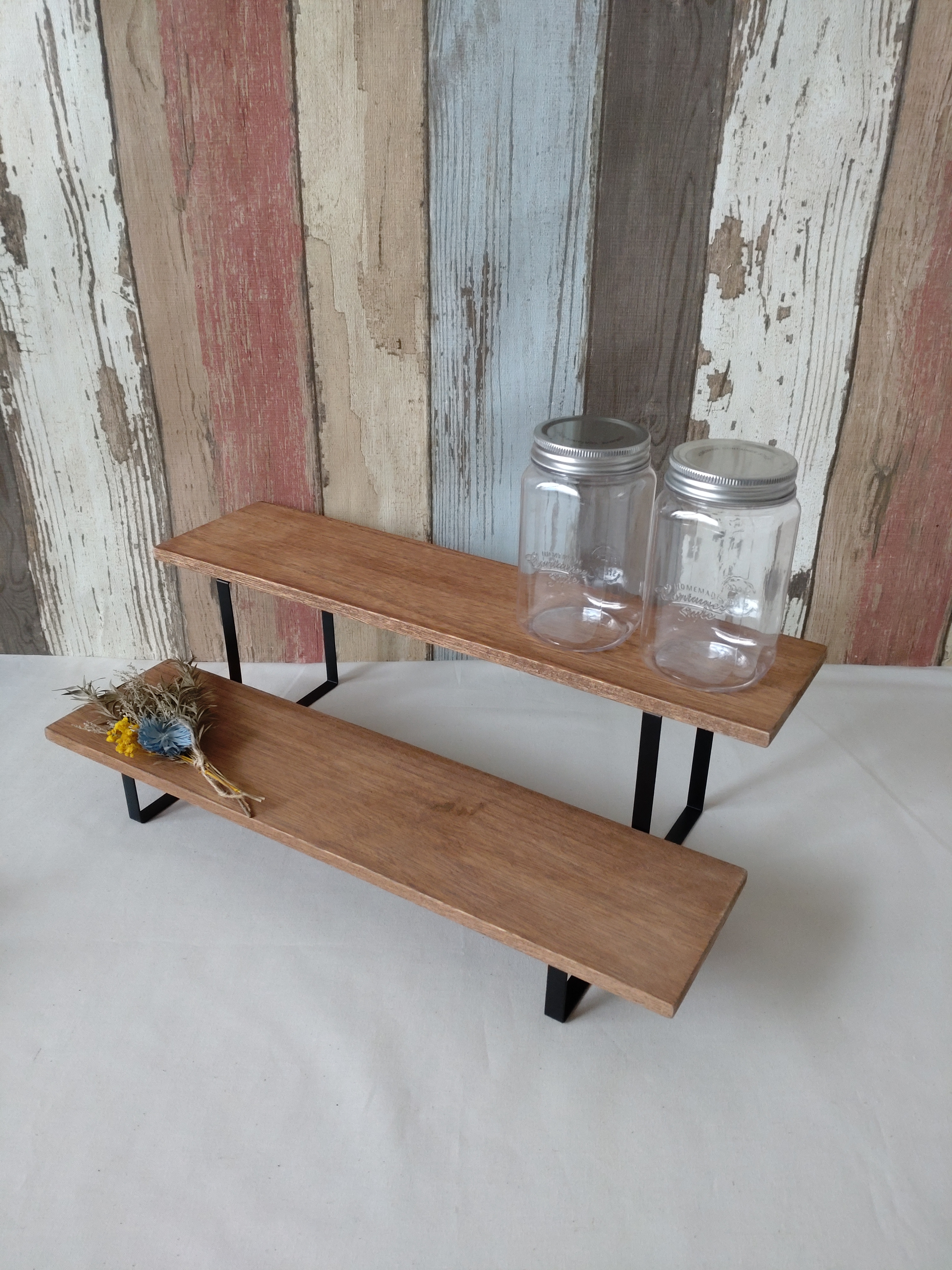 ひな壇 アイアンラック 什器【フィギュアや展示などディスプレイ