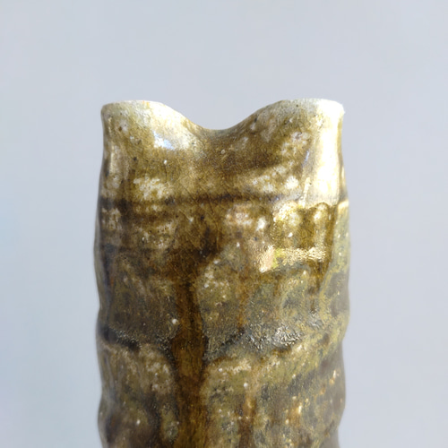 ★焼締め★ 花入れ 花入れ 焼締め 薪窯 【商品番号：00541】 | やきもの實陶（さね