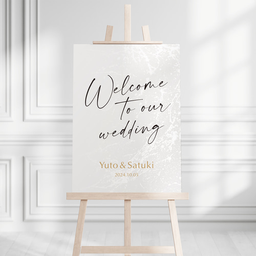 ウェルカムボード・結婚式／各種サイズ対応 ウェルカムボード Maiden