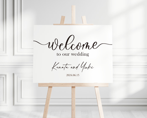 ウェルカムボード・結婚式／各種サイズ対応 ウェルカムボード