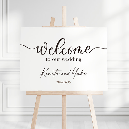 結婚式Welcomeボード 結婚式 ウェルカムボード（パネルまたはポスター） | waiwai wedding