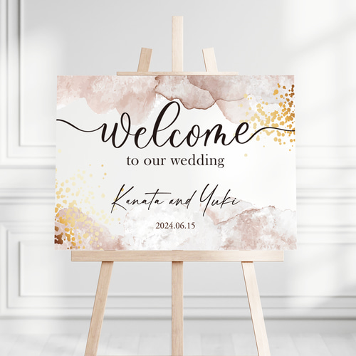 ウェルカムボード Welcome Kanbe sd2_8f015031b2c6dafc5427b52f83