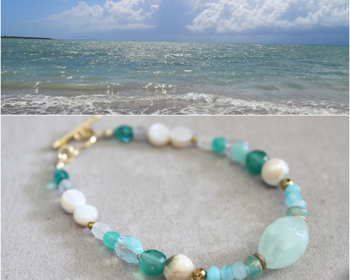 癒しのオルゴナイト❤️ポンデ型グリーカラー(エメラルド)♡