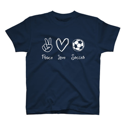 Tシャツ 名入れ サッカー メンズ レディース ジュニア オシャレ football soccer Tshirt 3枚目の画像