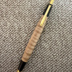 メープル縮杢 シャープペンシル 木軸 ペン・筆記用具 キツツキ 通販
