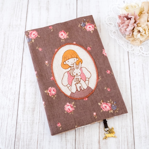 鄉村女孩書籍封面（安娜）平裝本/Shinsho 格式 * 刺繡 第1張的照片