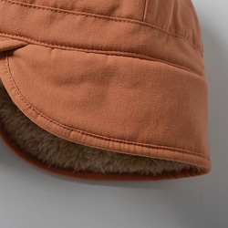 冬の厚手キャスケット キッズ帽子 - M21-X109 6枚目の画像