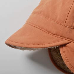 冬の厚手キャスケット キッズ帽子 - M21-X109 5枚目の画像