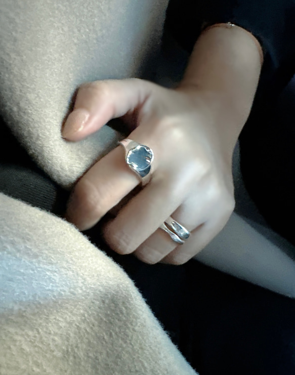 シグネットSV925リングR3104 8枚目の画像