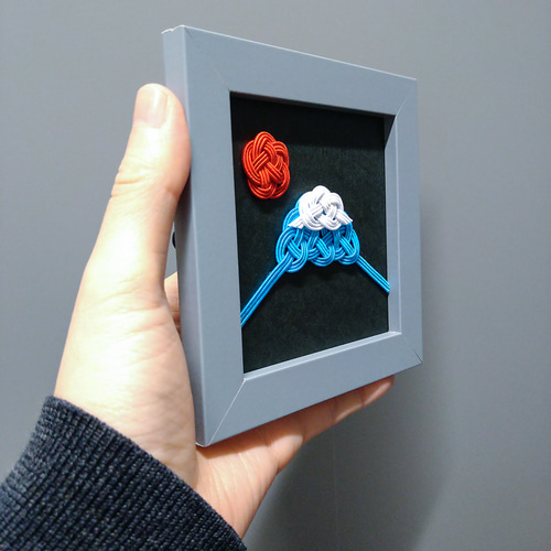 水引アートフレーム】富士山 その他雑貨 水引Labo千代乃 通販