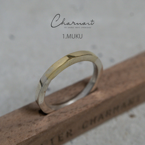 名入れ可｜シルバー950リング「アンサー」｜ペアリング対応・華奢