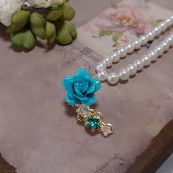 イヤーカフ バラの花 赤 フラージュ イヤーカフ ETERNAL ROSE 通販