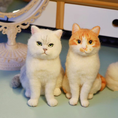羊毛フェルト 猫セミオーダー『ともちゃん様専用』ページ