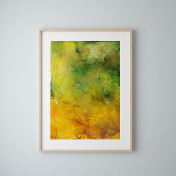 RE ARRIVAL/再入荷 1点もの インテリア アートパネル 抽象画 アルコールインク 絵画