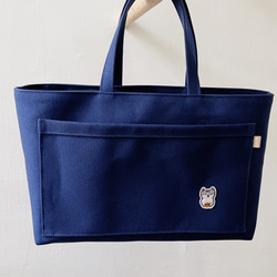 托特手提包（飲料杯隔層）多種顏色 第6張的照片