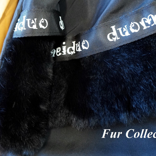 ライナー脱着可能☆リアルファー付き2WAYコート 裏ボアライナー付き