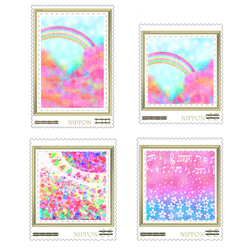 ❀猫の85円切手シリーズ5枚セット❀ レターセット ゆきのれなこ