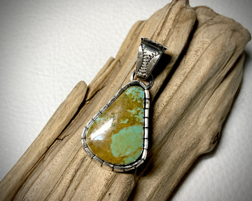 キングスマナッサ　ターコイズ　ナジャ　シルバーネックレス#インディアンジュエリー キングスマナッサ ターコイズ ナジャ シルバーネックレス