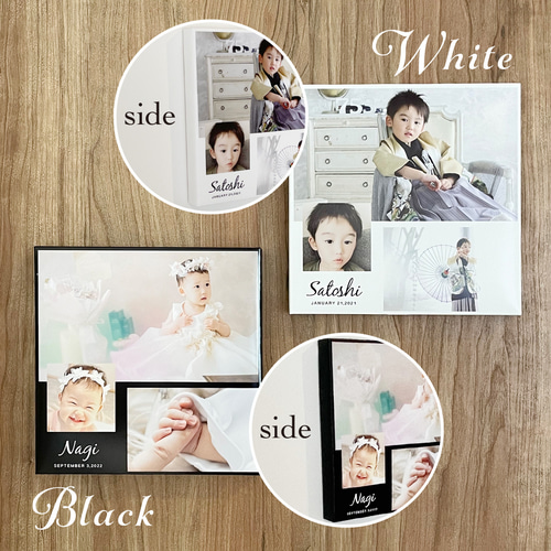 アイフォト｜フォト木製パネルIII 【スクエア】写真パネル/結婚記念