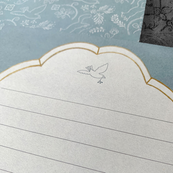 小鳥とリスのレターセット 5枚目の画像