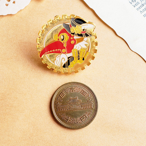 ピンバッジセット【オリジナルグッズ】ペストマスク オリジナルマーク