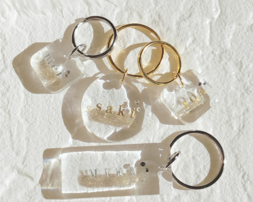 お値下げしましたレジン写真入り記念キーホルダー 51218a00ecdae56d124686df1b2e51