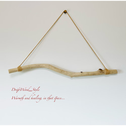 流木インテリア うねる枝の天然流木のハンガー フック無し 流木ハンガー ハンギング ウォールデコ 北欧 No.149 5枚目の画像