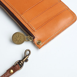 Slim Fragment Case (Chocolate Cosmos) Card Coin Pass Case 迷你錢包 第10張的照片