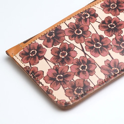 Slim Fragment Case (Chocolate Cosmos) Card Coin Pass Case 迷你錢包 第5張的照片