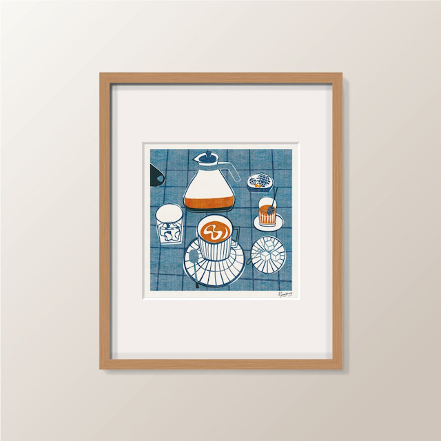 「ぼくもTeaTime」15枚限定（フレーム・サイン・エディションNO.付）