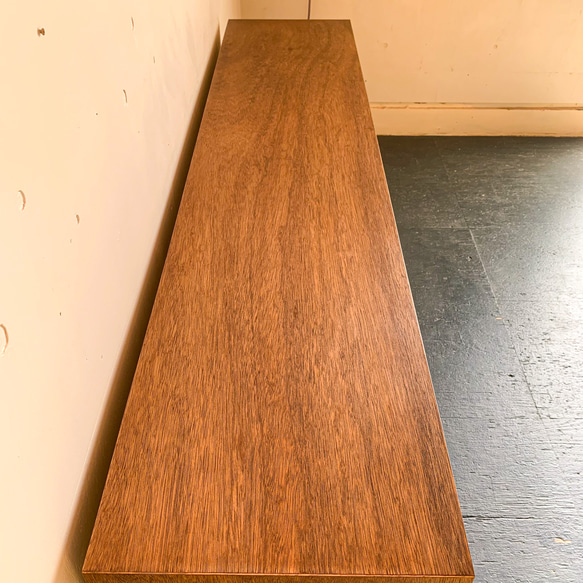 VINTAGE OPEN SHELF レコード　本棚　ビンテージ　アンティーク　北欧　チェスト　サイズ変更可能 6枚目の画像