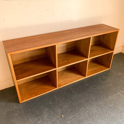 VINTAGE OPEN SHELF レコード　本棚　ビンテージ　アンティーク　北欧　チェスト　サイズ変更可能 3枚目の画像