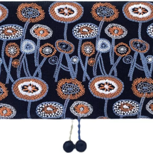 希少なオレンジ A6ハンドメイド 手帳カバーケース ミナペルホネン