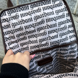 <50％OFFSALE> 【カードケース付き カラフルビーンズリュックR 】レザーリュック（本革) CHOCO 9枚目の画像