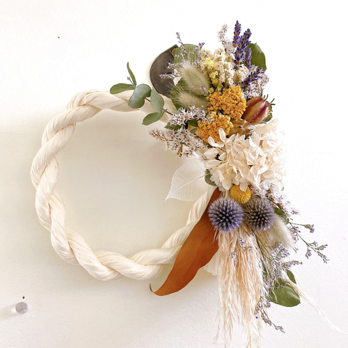 しめ縄(お正月過ぎてもスワッグとして…) ebff4dc313d47c8547a5e31be1b5f3