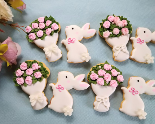 苺アイシングクッキー♡黒うさぎ 8a022c7572d53e3ef7ad789a774b6d