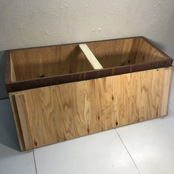 STAR★ BENCH HOUSING STORAGE BOX 収納BOX 新品 5枚目の画像