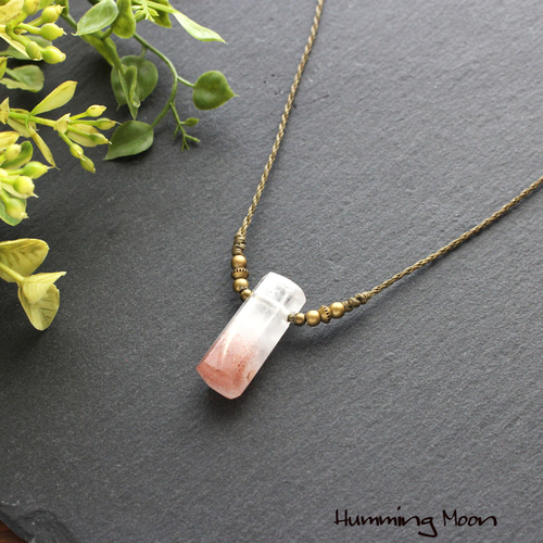 レピドクロサイト薄ピンクペンダントトップ